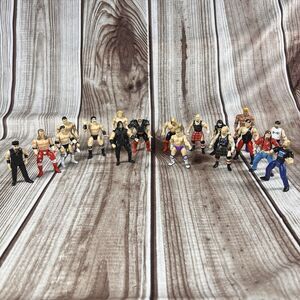 Vintage WCW WWF WWE 90s Wrestling Action Figure Lot of 18 Figures
